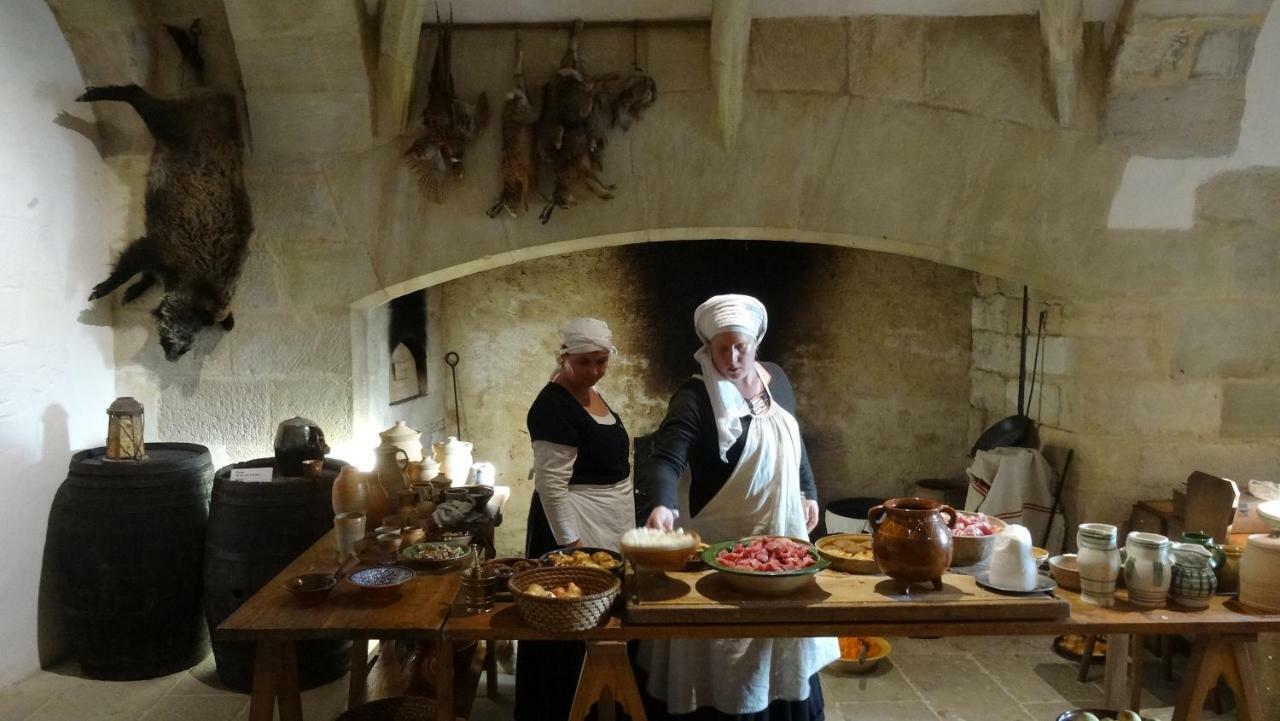 Chambre Du Sabotier - Studio Troglodytique - A 100 M Baignade En Riviere - Location De Canoe - Circuits Cyclo - Aire De Pique-Nique - 3 Restaurants カステルノー・ラ・シャペル エクステリア 写真
